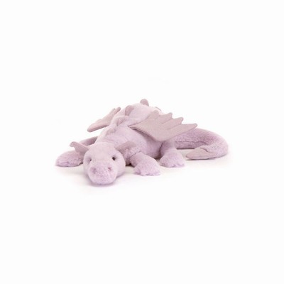 Jellycat Lavender Dragon UK | 52498HPMB